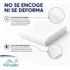 Sábana Clínica Hospitalaria Blanca 1.80x2.70m ALG. Poli. — vista 1 de 4. Grupo Seypro fabricante mexicano.